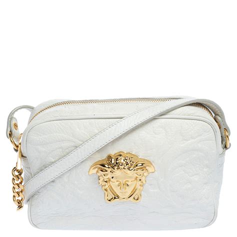 versace palazzo bag white